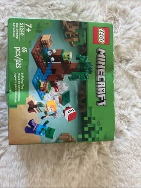 LEGO Minecraft The Swamp Adventure Building Toy - Green